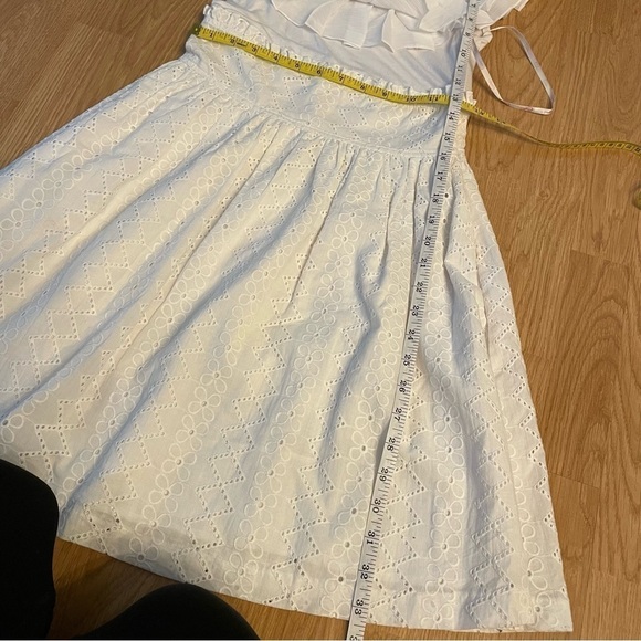 *Candies White ruffle lace dress size small - Picture 6 of 7